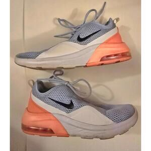 Nike Air Max Motion 2 Aluminum Blue/Pink Sneakers - Women's 8